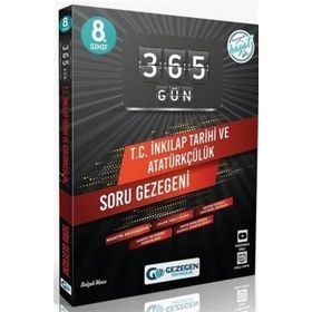 8. Sınıf LGS T.C. İnkılap Tarihi ve Atatürkçülük 365 Gün Soru Gezegeni - Gezegen Yayıncılık
