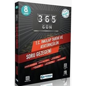8. Sınıf LGS T.C. İnkılap Tarihi ve Atatürkçülük 365 Gün Soru Gezegeni - Gezegen Yayıncılık