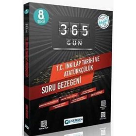 8. Sınıf LGS T.C. İnkılap Tarihi ve Atatürkçülük 365 Gün Soru Gezegeni - Gezegen Yayıncılık