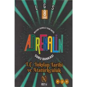 8. Sınıf LGS T.C. İnkılap Tarihi ve Atatürkçülük Adrenalin Soru Bankası-En Yayınları