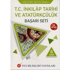 8.Sınıf LGS T.C. İnkılap Tarihi ve Atatürkçülük Başarı Seti-Fen Bilimleri Yayınları