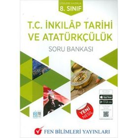 8.Sınıf LGS T.C. İnkılap Tarihi ve Atatürkçülük Başarı Seti-Fen Bilimleri Yayınları