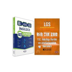 8. Sınıf LGS T.C. İnkılap Tarihi ve Atatürkçülük Bir Tık Zor Soruları-Data Yayınları