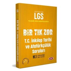 8. Sınıf LGS T.C. İnkılap Tarihi ve Atatürkçülük Bir Tık Zor Soruları-Data Yayınları