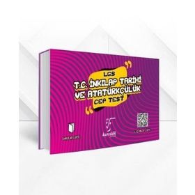 8. Sınıf LGS T.C. İnkılap Tarihi Ve Atatürkçülük Cep Test Karekök YayınlarI