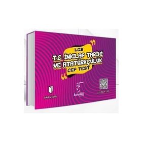 8. Sınıf LGS T.C. İnkılap Tarihi Ve Atatürkçülük Cep Test Karekök YayınlarI