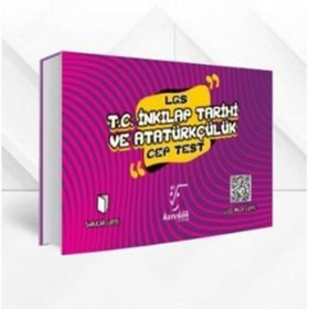 8. Sınıf LGS T.C. İnkılap Tarihi Ve Atatürkçülük Cep Test Karekök YayınlarI