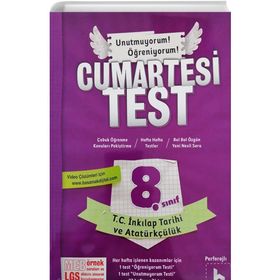 8. Sınıf LGS T.C. İnkılap Tarihi ve Atatürkçülük Cumartesi Test Basamak Yayınları