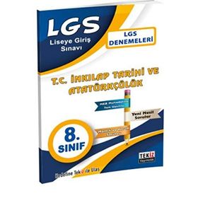 8. Sınıf LGS T. C. İnkılap Tarihi ve Atatürkçülük Denemeleri Kollektif Tekiz Yayıncılık