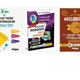8. Sınıf LGS T.C. İnkılap Tarihi ve Atatürkçülük Güçlendiren Soru Bankası Ankara Yayıncılık