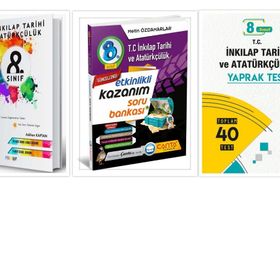 8. Sınıf LGS T.C. İnkılap Tarihi ve Atatürkçülük Güçlendiren Soru Bankası Ankara Yayıncılık