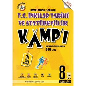 8. Sınıf LGS T. C. İnkılap Tarihi ve Atatürkçülük Kampı Startfen Yayınları