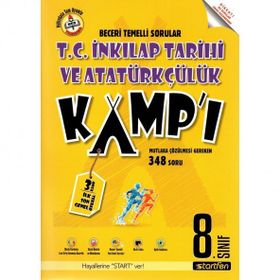 8. Sınıf LGS T. C. İnkılap Tarihi ve Atatürkçülük Kampı Startfen Yayınları