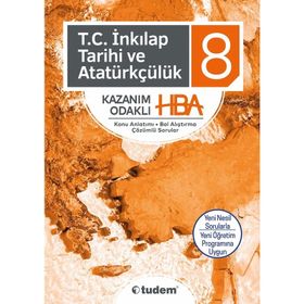 8. Sınıf Lgs T.C. İnkılap Tarihi ve Atatürkçülük Kazanım Merkezli Soru Bankası Seti Sonuç Yayınları