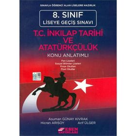 8. Sınıf LGS T. C. İnkılap Tarihi ve Atatürkçülük Konu Anlatımlı - Esen Yayınları