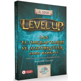 8. Sınıf LGS T.C. İnkılap Tarihi ve Atatürkçülük Level Up Soru Bankası-Tammat Yayıncılık
