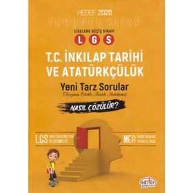 8.Sınıf LGS T.C. İnkılap Tarihi ve Atatürkçülük Mantık Muhakeme Soruları Nasıl Çözülür Turuncu Kitap - Editör Yayınları