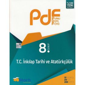 8. Sınıf LGS T.C. İnkılap Tarihi ve Atatürkçülük Pdf Planlı Ders Föyü Martı Okul Yayınları