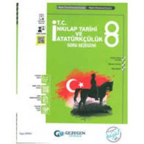 8. Sınıf LGS T.C. İnkılap Tarihi ve Atatürkçülük Sınavdan Önce Çözülmesi Gereken Sorular-Gezegen Yayınları