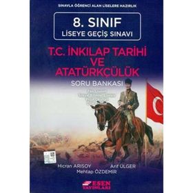 8. Sınıf LGS T. C. İnkılap Tarihi ve Atatürkçülük Soru Bankası - Esen Yayınları