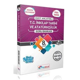 8. Sınıf LGS T.C. İnkılap Tarihi ve Atatürkçülük Soru Bankası-Köşebilgi Yayınları