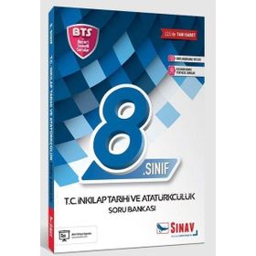 8. Sınıf LGS T.C. İnkılap Tarihi ve Atatürkçülük Soru Bankası-Sınav Dergisi Yayınları
