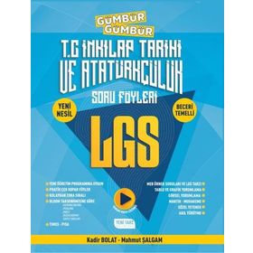 8. Sınıf LGS T.C. İnkılap Tarihi ve Atatürkçülük Soru Föyleri-Yeni Tarz Yayınları