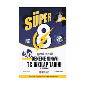8. Sınıf Lgs T.C. İnkılap Tarihi ve Atatürkçülük Süper Yeni Nesil 20 Deneme Sınavı-Nitelik Yayınları