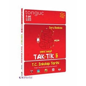 8. Sınıf LGS T.C. İnkılap Tarihi ve Atatürkçülük Taktikli Soru Bankası-Tonguç Yayınları