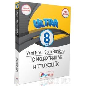 8. Sınıf LGS T.C. İnkılap Tarihi ve Atatürkçülük Ultra Yeni Nesil Çözümlü Soru Bankası-Köşebilgi Yayınları