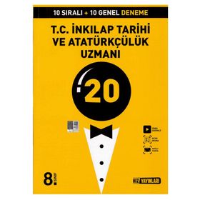 8. Sınıf LGS T.C. İnkılap Tarihi Ve Atatürkçülük Uzmanı 20 Deneme-Hız Yayınları