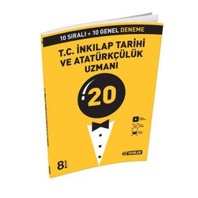 8. Sınıf LGS T.C. İnkılap Tarihi Ve Atatürkçülük Uzmanı 20 Deneme-Hız Yayınları