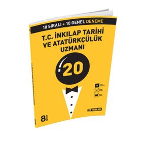 8. Sınıf LGS T.C. İnkılap Tarihi Ve Atatürkçülük Uzmanı 20 Deneme-Hız Yayınları