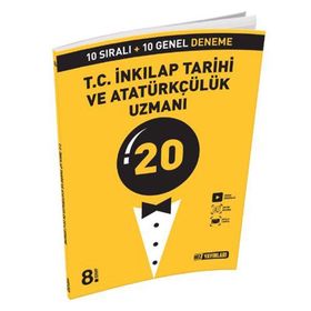 8. Sınıf LGS T.C. İnkılap Tarihi Ve Atatürkçülük Uzmanı 20 Deneme-Hız Yayınları