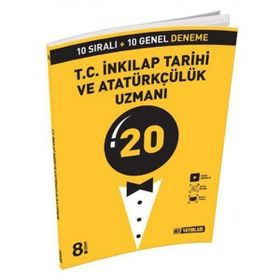 8. Sınıf LGS T.C. İnkılap Tarihi Ve Atatürkçülük Uzmanı 20 Deneme-Hız Yayınları