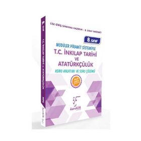 8. Sınıf LGS T.C. İnkılap Tarihi ve Atatürkçülük Video Konu Anlatım ve Çözümlü Soru Bankası-Sistemplus Yayınları