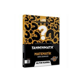 8. Sınıf Lgs Tahminmatik Matematik Soru Bankası - Altın Karma