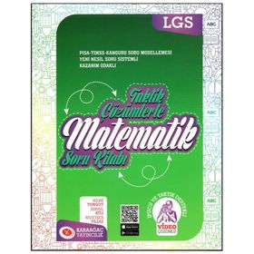 8. Sınıf LGS Taktik Çözümlerle Matematik Soru Bankası - Karaağaç Yayınları