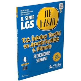 8. Sınıf Lgs Tc İnkılap Tarihi Ve Atatürkçülük 1. Dönem İlk Hasat 10 Deneme - Muba Yayınları