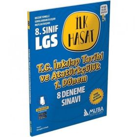 8. Sınıf Lgs Tc İnkılap Tarihi Ve Atatürkçülük 1. Dönem İlk Hasat 10 Deneme - Muba Yayınları
