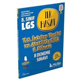 8. Sınıf Lgs Tc İnkılap Tarihi Ve Atatürkçülük 1. Dönem İlk Hasat 10 Deneme - Muba Yayınları