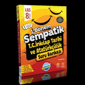 8. Sınıf LGS TC İnkılap Tarihi ve Atatürkçülük 1. Dönem Sempatik Soru Bankası Ünlüler Karması