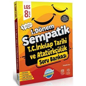 8. Sınıf LGS TC İnkılap Tarihi ve Atatürkçülük 1. Dönem Sempatik Soru Bankası Ünlüler Karması