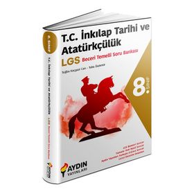 8. Sınıf LGS TC İnkılap Tarihi ve Atatürkçülük Beceri Temelli Soru Bankası Aydın Yayınları