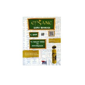 8. Sınıf LGS TC İnkılap Tarihi ve Atatürkçülük Efsane Soru Bankası Açı Yayınları