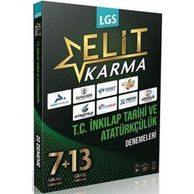 8 Sınıf LGS TC İnkılap Tarihi ve Atatürkçülük Elit Karma 20 Deneme Video Çözümlü Paraf Yayınları
