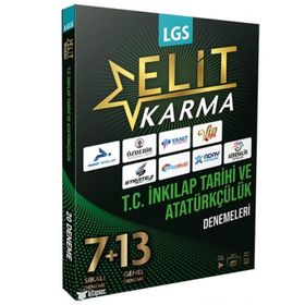 8 Sınıf LGS TC İnkılap Tarihi ve Atatürkçülük Elit Karma 20 Deneme Video Çözümlü Paraf Yayınları