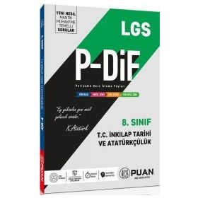 8 Sınıf LGS Tc İnkılap Tarihi Ve Atatürkçülük Pdif Konu Anlatım Föyleri Puan Yayınları
