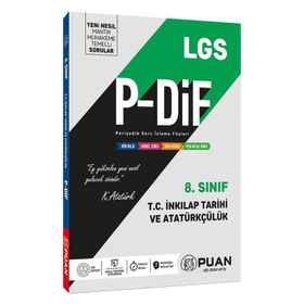 8 Sınıf LGS Tc İnkılap Tarihi Ve Atatürkçülük Pdif Konu Anlatım Föyleri Puan Yayınları