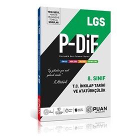 8 Sınıf LGS Tc İnkılap Tarihi Ve Atatürkçülük Pdif Konu Anlatım Föyleri Puan Yayınları